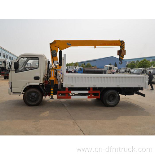 Dongfeng 3ton 4x2 truck with crane